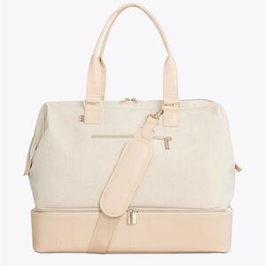 NWT BEIS Weekender bag in Beige
